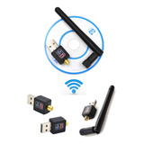 Adaptador Wifi Pc Notebook Antena Usb Receptor 1200bps