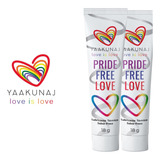 Lubricante Pride Free Love Yaakunaj Loveislove 18gr - 2pz