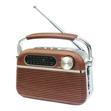 Radio Daewoo Retro Madera Di-rh221br Bluetooth Usb Vintage