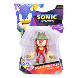 Boneco Articulado Knuckles (boscage Maze) De 13cm - Sonic