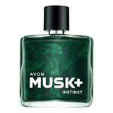 Perfume Hombre Musk+ Instinct Eau De Toilette 75ml- Avon