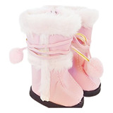 Botas De Ante Rosa Compatibles American Girl Dolls - Ro...