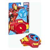 Lançador De Disco Do Homem De Ferro Vermelho Marvel Hasbro