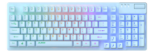 Teclado Base Ajazz Ergonómico De 19 Teclas Con Diseño