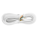 Cable De Teléfono De Cobre Flexible Redondo De 4 A 25 M, 0,3