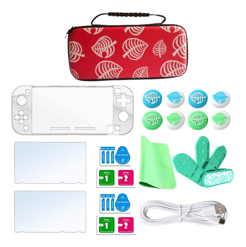 Funda Nintendo Switch Lite Estuche Case Kit Accesorios 
