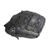 Guante Softbol Béisbol South® 12,5'' Cuero Porcino Black X