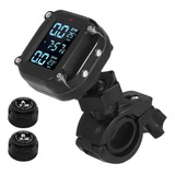 Monitor De Presión Neumática Moto Tpms C/2 Sensores Internos