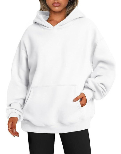 Buzo Hoodie Oversize Mujer Hombre Canguro Con Capucha Moda