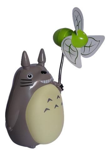 Lampara Ventilador Totoro Kawaii Recargable Anime Ghibli 