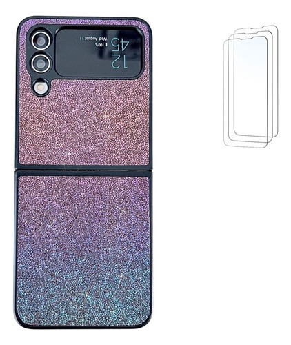 . For Samsung Zflip3/4/5 Funda De Teléfono Party Glitter-d 1