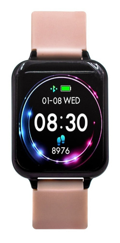 Smartwatch Haiz B57 1.3  Caixa  Preta, Pulseira  Rosa