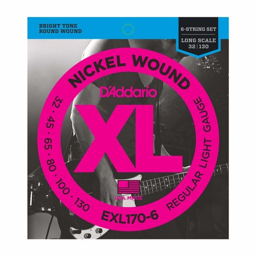 Encordado De Bajo D Addario Exl170 6 Cuerdas Musica Pilar