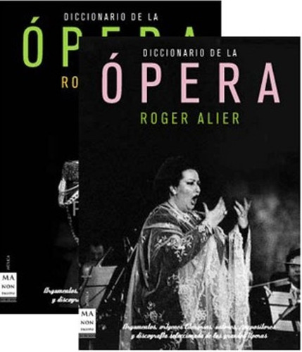 Diccionario De La Opera X 2 Tomos