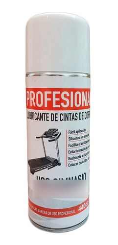 Silicona Cintas Correr Aerosol Lubricante Profesional De Alta Densidad Somo Fabricantes Servicegym