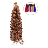 18 Inch Extensiones De Cabello De Colores Kanekalon Crochet