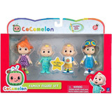 Cocomelon Set 4 Figuras Familia Jj Tomtom Yoyo 