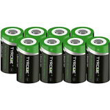 Tyrone 8 Cr2 - Recargables Pilas (3,7 V, 450 Mah, 8 Unidades