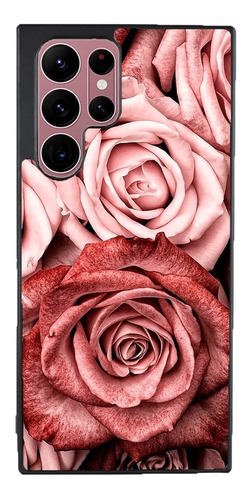 Funda Para Galaxy Rosas Vintage Flores Retro Rositas Moda