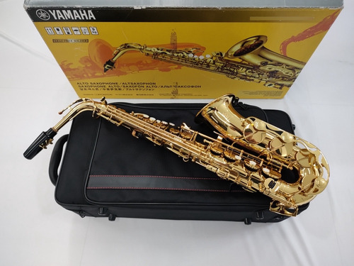 Saxofone Sax Alto Yamaha Yas-280 Id Mib - Novinho Pouco Uso