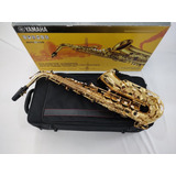 Saxofone Sax Alto Yamaha Yas-280 Id Mib - Novinho Pouco Uso