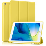Funda Para iPad 8va/7ma Generacion C/porta Lapiz Amarillo