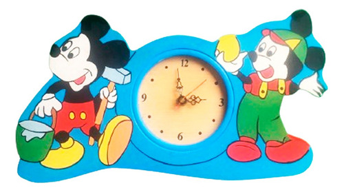 Reloj Para Niños De Pared En 2 Versiones 