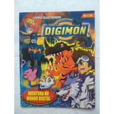 Álbum Digimon Aventura No Mundo Digital 21 Figurinhas Colada