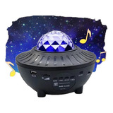 Proyector De Galaxia Estrellas Aurora Boreal Bluetooth Music