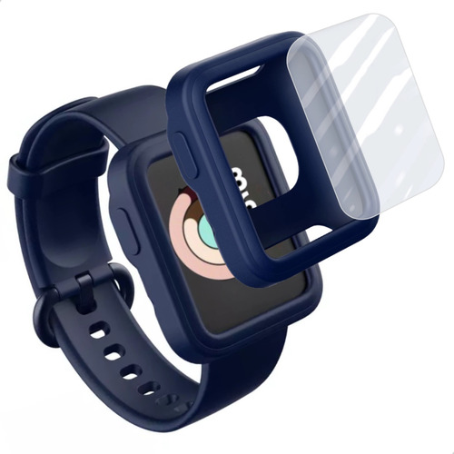 Capa Capinha Case Para Xiaomi Mi Watch Lite De Silicone