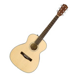 Guitarra Acústica Fender Ct-60s  Travel Natural Y Negra