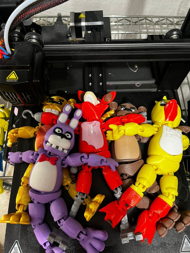 Kit De Five Nights At Freddy's (5 Figuras)