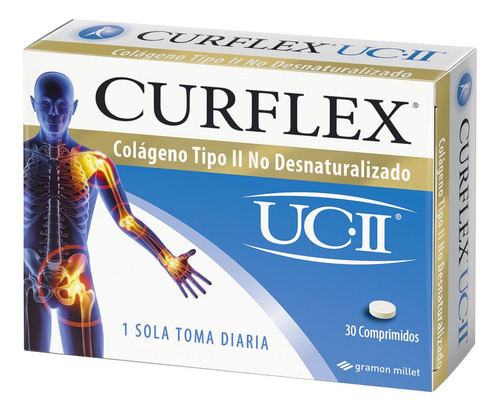 Curflex 30comp Colágeno Tipo Ii No Desnaturalizado Artrosis