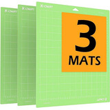 Set De 3 Tapetes De Corte Para Cricut, 12x12 Pulgadas, Adhes