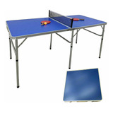 Tenis Mesa Plegable Ping Pong Paletas Y Bolas Deporte 