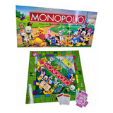 Monopolio  Para  Niños Juego De Mesa Personajes Animados