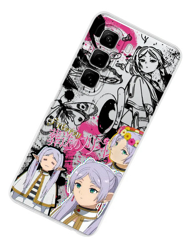 Funda Para Infinix Soso No Frieren Transluicido Hechicera Frieren Case Anime