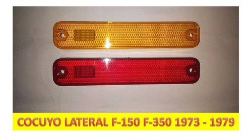 Cocuyo Lateral Ford F-150 F-350 1973 - 1979 Foto 2
