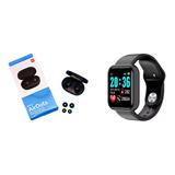 Reloj D20 Pro Smartwatch + Audifonos Redmi Airdots S