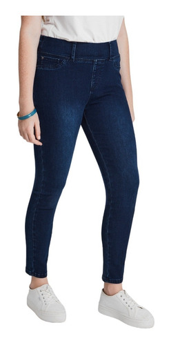 Jeans Calza Con Pretina Alta - 73000249