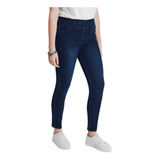 Jeans Calza Con Pretina Alta - 73000249