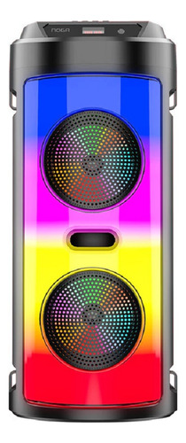 Parlante Portable Inalámbrico Bt Con Karaoke Led Shp