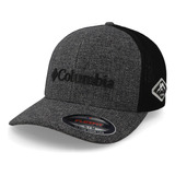 Gorra Columbia Mesh Ballcap Gris Cerrada