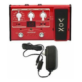 Pedalera Multiefectos Vox Stomplab 2b Bajo C/ Pedal + Fuente