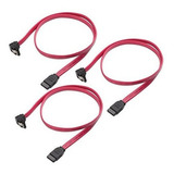 Cable Matters 3-pack Cable Sata Iii 6.0 Gbps En Ángulo Recto