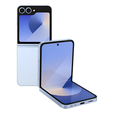 Teléfono Celular Samsung Galaxy Z Flip6 5g, 512 Gb, 12 Gb De Ram, Pantalla 6.7, Cámara. Dual+ Selfie De 50 Megapíxeles, Galaxy Air Blue - Bueno (Reacondicionado) Azul