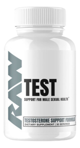 Raw Nutrition Raw Test  Aumenta Testosterona 240 Caps Mf Sfn