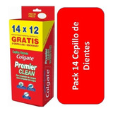 Pack 14 Cepillos De Dientes Colgate Premier Clean - S4250