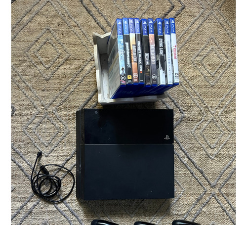 Sony Playstation 4 450gb Standard Color Negro Azabache