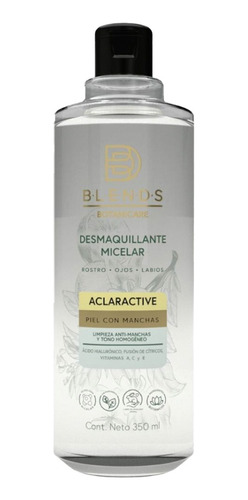 Desmaquillante Micelar Aclaractive Blends Botanicare 350ml